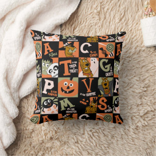 Scooby-Doo   Halloween Pattern Cushion