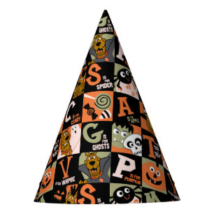 Scooby-Doo   Halloween Pattern Party Hat