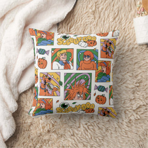 Scooby-Doo Halloween Photos Pattern Cushion