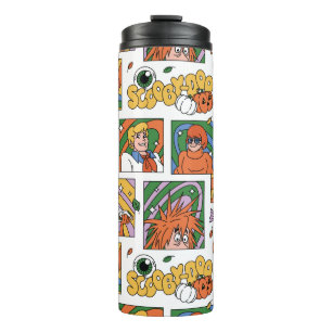 Scooby-Doo Halloween Photos Pattern Thermal Tumbler