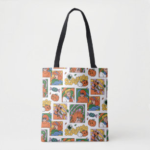 Scooby-Doo Halloween Photos Pattern Tote Bag