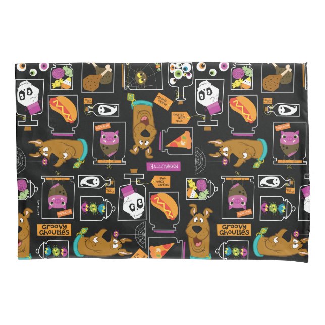 Scooby-Doo | Halloween Scooby-Doo Pattern Pillowcase (Front)