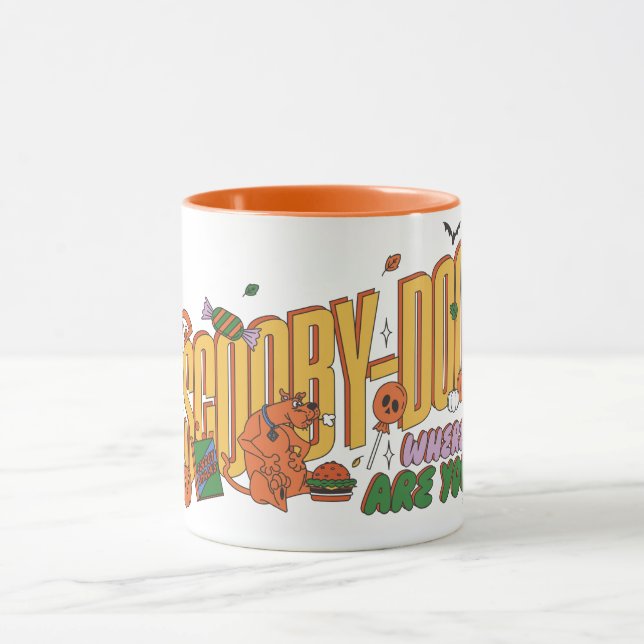 Scooby-Doo Halloween Snack Logo Mug (Center)
