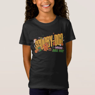 Scooby-Doo Halloween Snack Logo T-Shirt