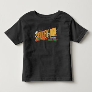 Scooby-Doo Halloween Snack Logo Toddler T-Shirt