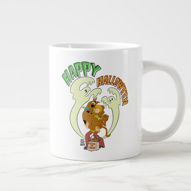 Scooby-Doo | Happy Halloween Large Coffee Mug (Right)
