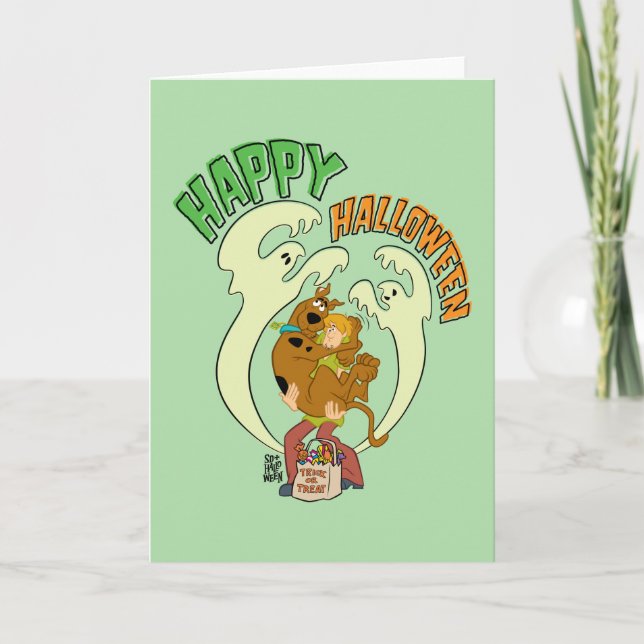 Scooby-Doo | Happy Halloween Note Card (Front)