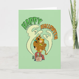 Scooby-Doo   Happy Halloween Note Card