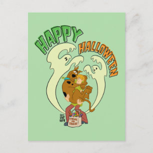 Scooby-Doo Happy Halloween Postcard