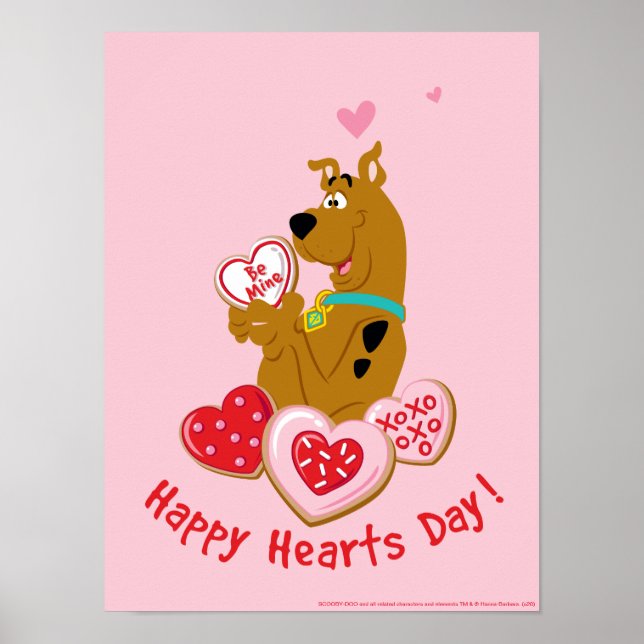 Scooby-Doo - Happy Hearts Day Poster (Front)