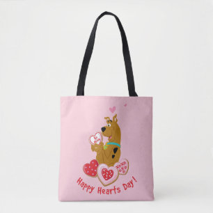 Scooby-Doo - Happy Hearts Day Tote Bag