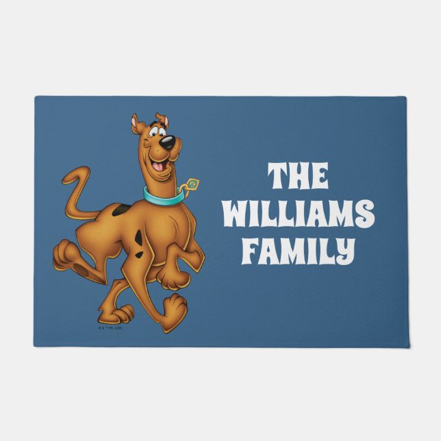 Scooby-Doo Happy Walk | Add Your Name Doormat (Front)