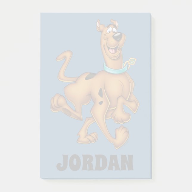 Scooby-Doo Happy Walk | Add Your Name Post-it Notes (Front)