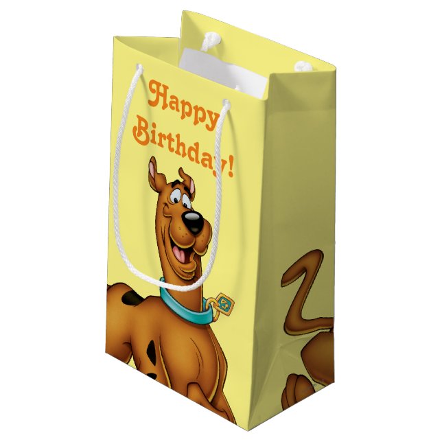 Scooby-Doo Happy Walk Small Gift Bag (Back Angled)