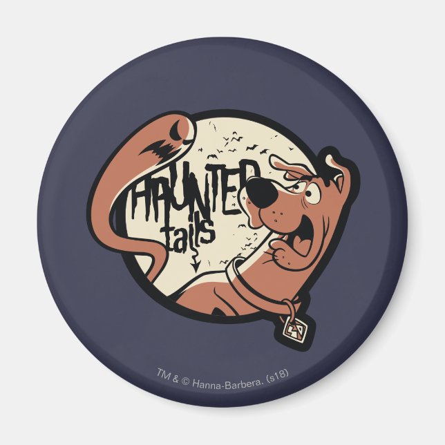 Scooby-Doo "Haunted Tails" Magnet (Front)