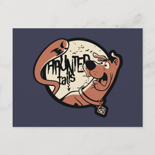 Scooby-Doo "Haunted Tails" Postcard (Front)