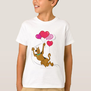 Scooby Doo - Heart Balloons T-Shirt