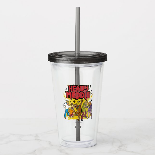 Scooby-Doo | "Heavy Meddle" Graphic Acrylic Tumbler (Front)