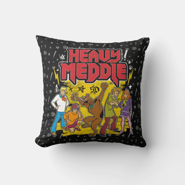 Scooby-Doo | "Heavy Meddle" Graphic Cushion (Front)