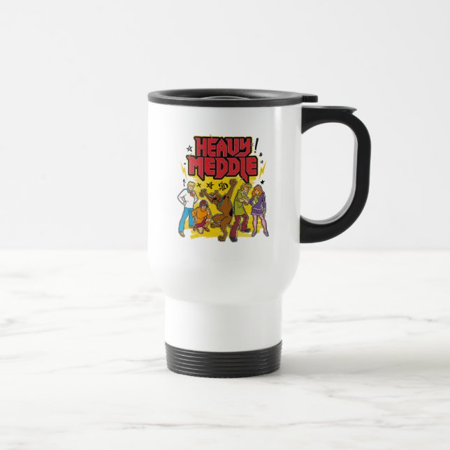 Scooby-Doo | "Heavy Meddle" Graphic Travel Mug (Right)