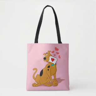Scooby-Doo - Holding Valentine Envelope Tote Bag