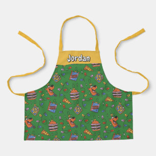 Scooby-Doo Holiday Snack Lights Pattern Apron