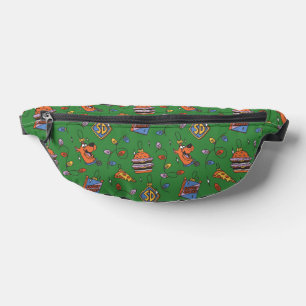 Scooby-Doo Holiday Snack Lights Pattern Bum Bags