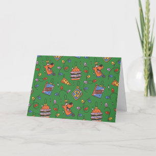 Scooby-Doo Holiday Snack Lights Pattern Card
