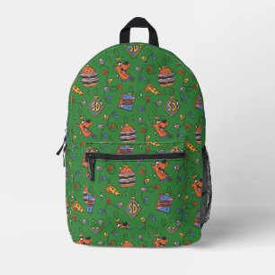 Scooby-Doo Holiday Snack Lights Pattern Printed Backpack