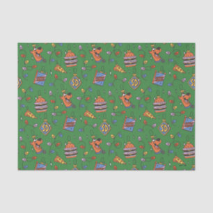 Scooby-Doo Holiday Snack Lights Pattern Tissue Paper