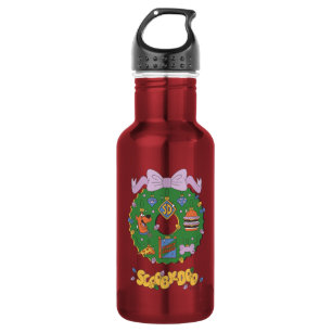 Scooby-Doo Holiday Snack Wreath Graphic 532 Ml Water Bottle