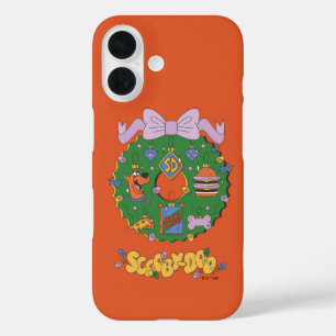 Scooby-Doo Holiday Snack Wreath Graphic iPhone 16 Case