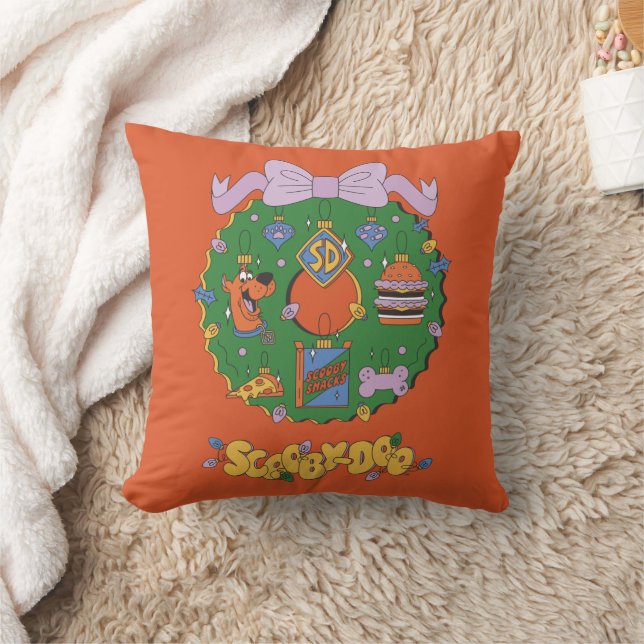 Scooby-Doo Holiday Snack Wreath Graphic Cushion (Blanket)
