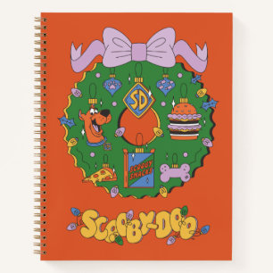 Scooby-Doo Holiday Snack Wreath Graphic Notebook
