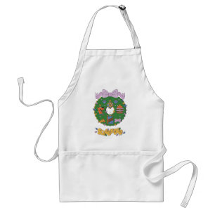 Scooby-Doo Holiday Snack Wreath Graphic Standard Apron