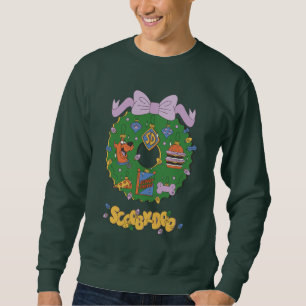 Scooby-Doo Holiday Snack Wreath Graphic Sweatshirt
