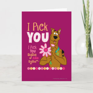 Scooby Doo - I Pick You Holiday Card