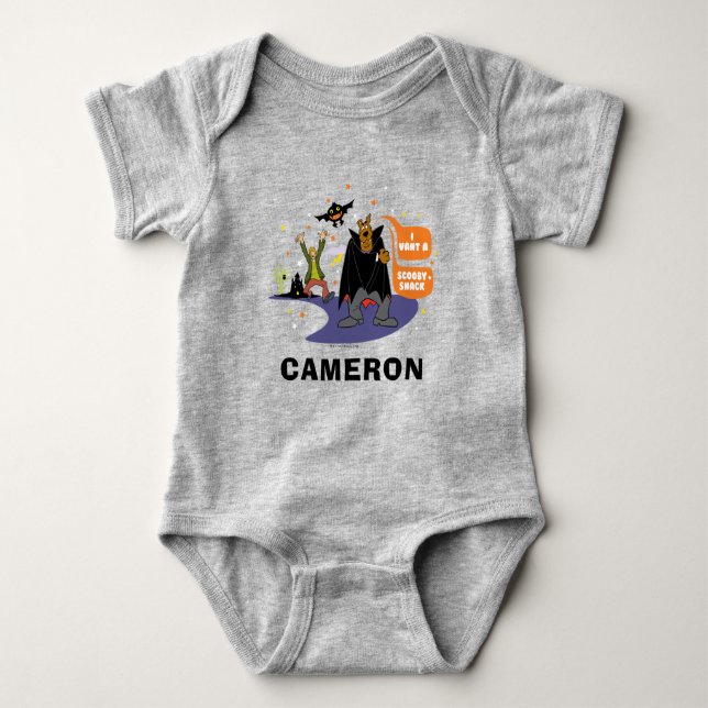 Scooby-Doo | I Vant a Scooby Snack Baby Bodysuit (Front)