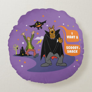 Scooby-Doo   I Vant a Scooby Snack Round Cushion