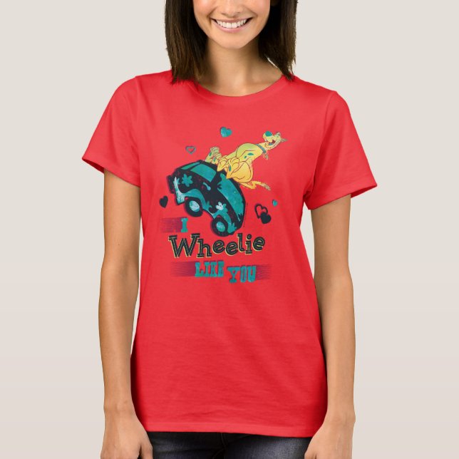 Scooby-Doo - I Wheelie Like You T-Shirt (Front)