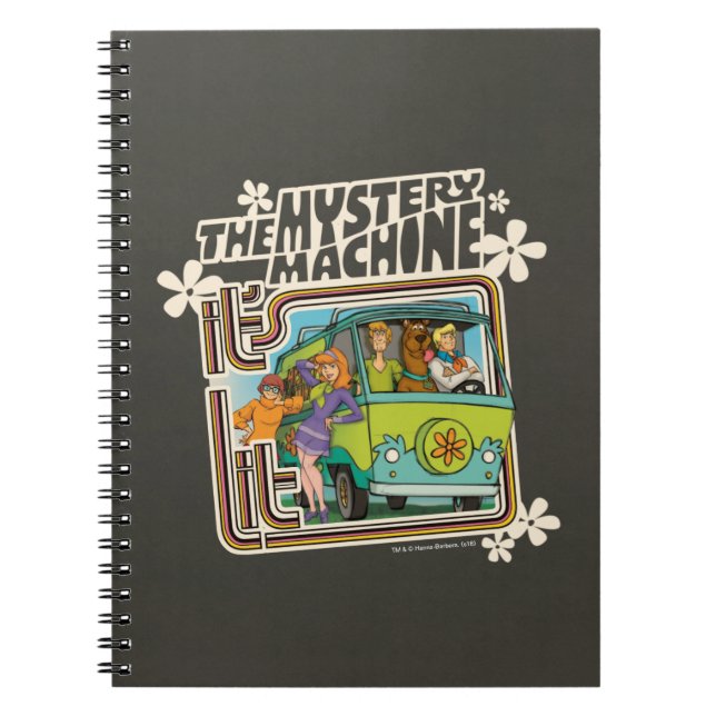 Scooby-Doo | "It's Lit" Mystery Machine Graphic Notebook (Front)