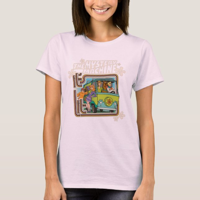 Scooby-Doo | "It's Lit" Mystery Machine Graphic T-Shirt (Front)
