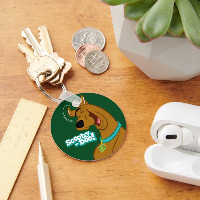 Scooby-Doo Laughing Key Ring (Desk)