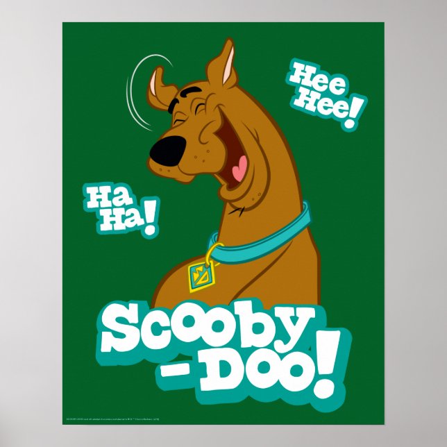 Scooby-Doo Laughing Poster (Front)