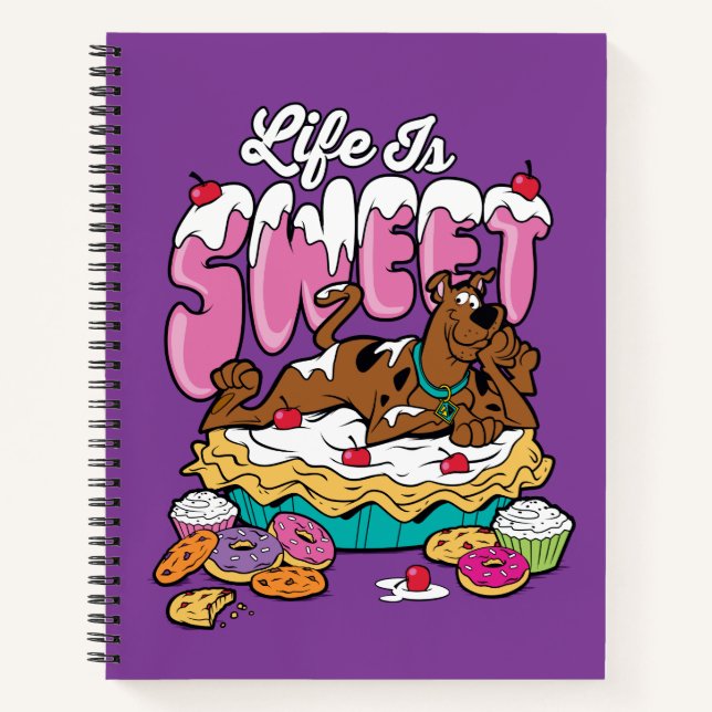 Scooby-Doo "Life Is Sweet" Notebook (Front)
