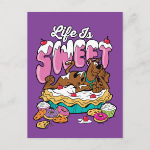 Scooby-Doo "Life Is Sweet" Postcard