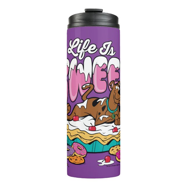 Scooby-Doo "Life Is Sweet" Thermal Tumbler (Front)