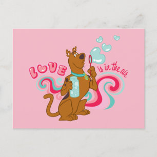 Scooby-Doo - Love Is In The Air Holiday Postcard