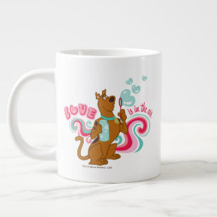 Scooby-Doo - Love Is In The Air Large Coffee Mug