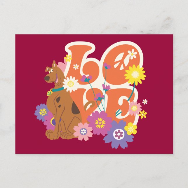Scooby-Doo "Love" Postcard (Front)